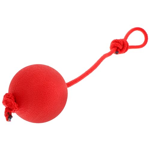 GANAZONO Rope Rubber Ball Molar Training Tool Pet Toy Dog Toy Outdoor Random Color