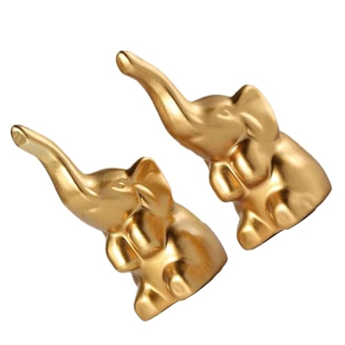 Sculptures d'éléphant 2 pièces à offrir pour une crémaillère