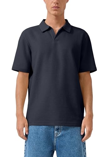 Polo con Estructura otomana Hombre QS 2180005 sin arrugas