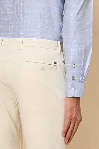 Image of Blackberrys Men's Cotton Blend Slim Casual Trousers
