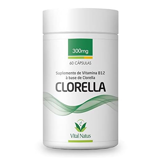 Clorella - 60 capsulas 300mg - Vital Natus