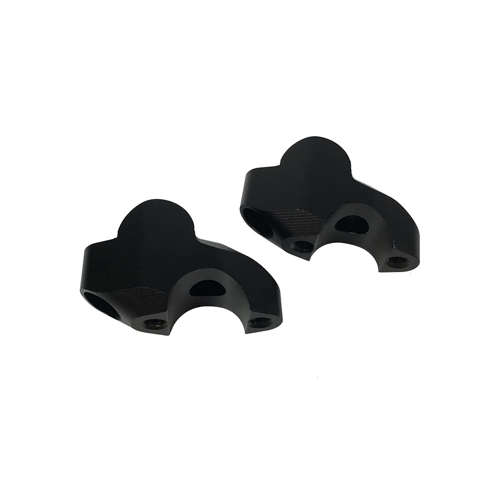 Pour 2019 2020 2021 2022 2023 K T M 890 Duke R 790 ADV Adventure Rehausseur de guidon 11/8" vers le haut et vers l'arrière, adaptateur de 28 mm, rehausseur de 30 mm avec décalage de 19 mm (Noir)