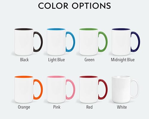 Taza personalizada para papá con collage de fotos miniatura 5