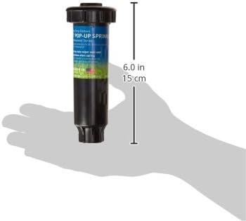 Miniatura 2 de Orbit 54194L - Rociador de tiras laterales de poliuretano de 4 pulgadas, color negro