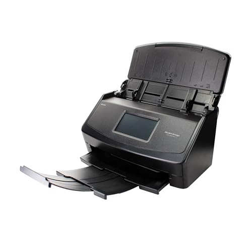 Fujitsu ScanSnap iX1600 Document Scanner (Black) – Duplex ADF, 600 dpi Optical, 40 ppm, Touchscreen, Wi-Fi & USB, Sheetfed Scanner for Home & Office Use (Renewed)
