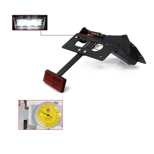Kit support plaque d'immatriculation moto arrière NC750X suppression garde-boue - 4