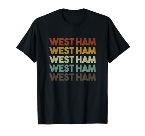 West Ham London rétro T-Shirt
