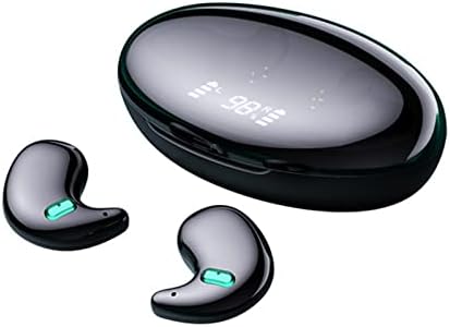 Houlyn Sleep Earbuds Invisible Bluetooth for Sleeping Smallest Buds Tiny Mini Side Sleepers Wireless Hidden Headphones Small Discreet Earpiece with Charging Case Black