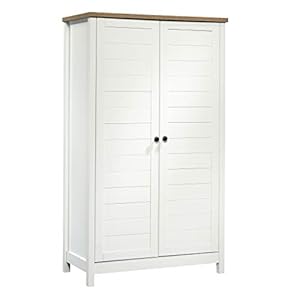 Sauder Cottage Road Storage Cabinet Pantry Cabinet Soft White finish