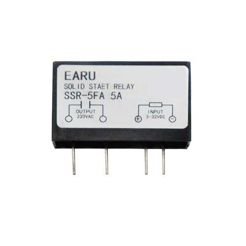 Relais statique SSR-8FA 8A DC-AC à broches dédiées pour intégration PCB