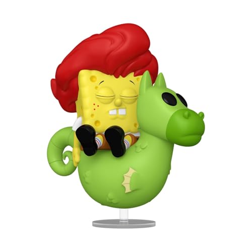 Bob ' éponge Figurine POP! Deluxe Bob 'éponge avec Mystère 'hippocampe 15 cm - vue 3
