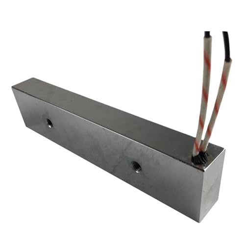 Aimant électrique à barre longue 150Kg solénoïde rectangulaire 12v 24v DC