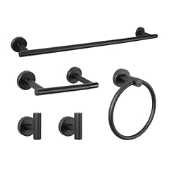 Matte Black With Double Pillar Paper Holder