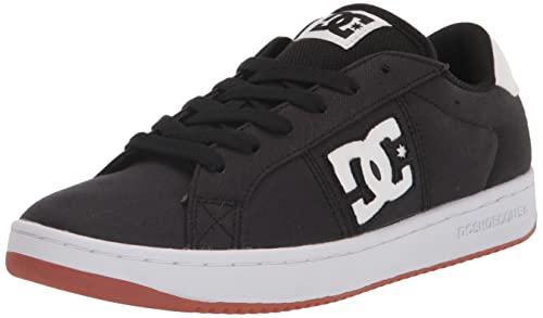 DC Men's Striker Low Shoe Skate, Black/Black/White, 9