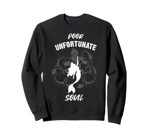 Image of Disney The Little Mermaid Ariel Ursula Poor Unfortunate Soul Sweatshirt