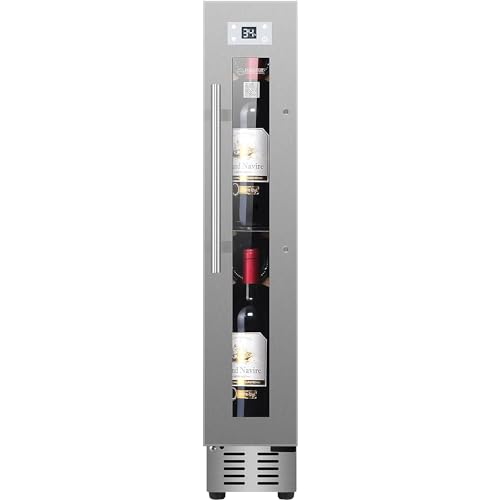 Equator Super-Slim 9 Bottle Wine Refrigerator in Stainless Steel
