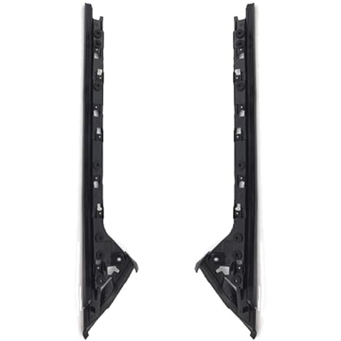 JAAGS 2011-19 Compatible with Ford Explorer Windshield Inner Trim Pillar Molding Right and Left Compatible with Ford Explorer Driver and Passenger Side Trim molding DW1843 Cover
