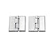 Zinc Alloy Hinges with Stainless Steel Cover Plates Industrial Machinery 1Pcs(104mmX100mm)