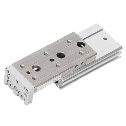 Cilindro de guía deslizante neumático industrial en aleación de aluminio 4
