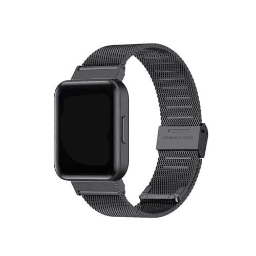 [LOKLNEYK] �����X�e�����X�o���h�ɓK������Redmi Watch 2 Lite/3 Correa(Black 3,For Redmi Watch 3)