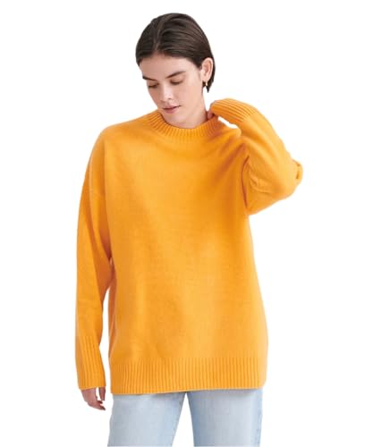 Image of NAADAM Womens Luxe Cashmere Oversized Crewneck Sweater