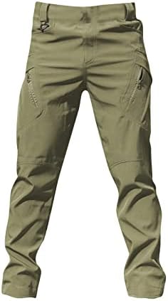 eoeioa Mens Military Army Camo Cargo Pants Outdoor Multi Pockets Work Pants Hiking Pants Waterproof Ripstop Tactical Pants