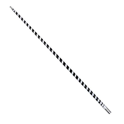Doowops 43 -1 2 Metal Appearing Cane Magic Wand for Professional Magician Stage Close-up Magic Trick Magic Accessories (Black-White)