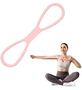 RYTMAT Figure 8 Resistance Band with Handles, 25 LB Silicone Exercise Band for Arms, Shoulder, Ba...