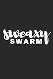 Sweaxy Swarm: Blank Lined Writing Journal Notebook Diary 6x9