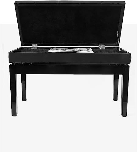 Tabouret Piano,Banquette Piano Banc Tabouret de Piano en Cuir Véritable Confortable Banc de Piano de Musique Réglable, avec Compartiment de Rangement Sous le Siège, 78 x 39 x 48-58CM, Noir (null Noir - Les Beatles, Paul McCartney, John Lennon, RIngo Starr, George Harrison Tabouret Piano,Banquette Piano Banc Tabouret de Piano en Cuir Véritable Confortable Banc de Piano de Musique Réglable, avec Compartiment de Rangement Sous le Siège, 78 x 39 x 48-58CM, Noir (null Noir