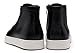 Jousen Men's Casual Shoes High Top Premium Leather Fashion Sneakers Dress Boots for Men(AMY5107A Black 11.5)