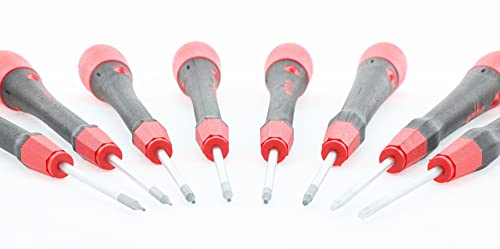 Wiha 26793 PicoFinish Torx Driver Set, T1-T8, 8 Piece, Multi - Image 4