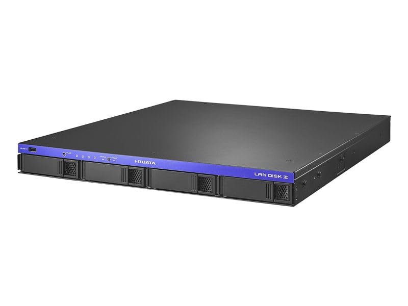 アイ・オー・データ機器 LAN DISK Z [8TB搭載 /4ベイ] ラックマウント Windows Server IoT 2022 for Storage Standard搭載 法人向けNAS 5年保証・データ復旧サービス付き HDL4-Z22SATB08U 1個 HDL4Z22SATB08U
