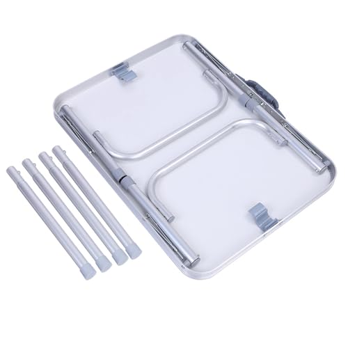 Table pliante aluminium réglable et ultra légère avec structure robuste charge 40 Kg - 2