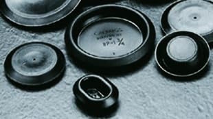 Bouchons de finition Caplugs BPF-3/8-3 à tête plate encastrable plastique noir x1000 - 4