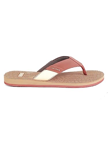 Image of CHUPPS Wave Cilantro Drift Orthopedic Slippers | Soft Footpharma Footbed | Breathable Ventilation Holes | Lightweight Flip Flops | Anti-Skid Chappals for Everyday For Mens