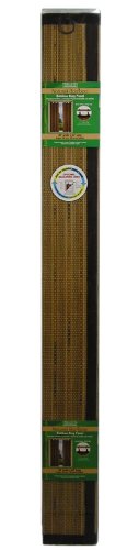 Bamboo Ring Top Curtain Window Panel, 40 by 63-Inch L x H, Driftwood - Thumbnail 6