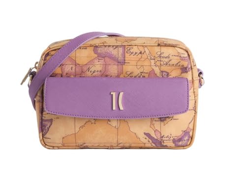 Sac à bandoulière Alviero Martini élégant et compact Geo Purple