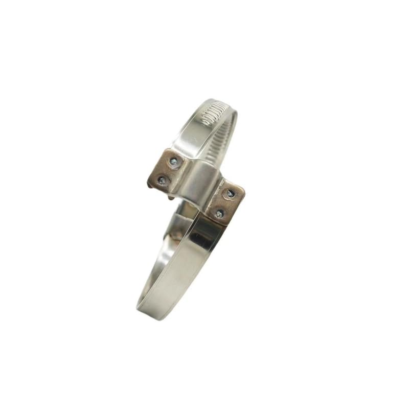 1 à 10 colliers de serrage type allemand en acier inoxydable 304 (22-515 mm) for tuyaux gaine et tubes ondulés. Collier vis sans fin bande spiralée(50-70mm L(4pcs))