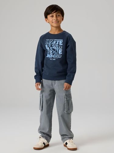 Jeans cargo Nkmryan St NAME IT para niños vaqueros rectos con bolsillos cómodos 3