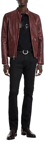 John Varvatos Men's Reynolds Racer Jacket3