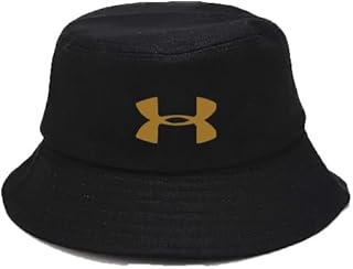 قبعة باكيت باللون الاسود والذهبي مصنوعة من مادة ممتازة باشكال مميزة وألوان مختلفة L للجنسين