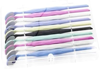 Mouth Mirror Single Sided Pack of 10 Dental Examination Mirrors Clear Reflection Smooth Finish Durable Design for Dental Clinics Hospitals and Educational Use