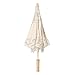 Produktbild Rockyin Handgemachte Spitze-Blumen-Stickerei Parasol Hochzeit Braut Fotografie Regenschirm Beige L