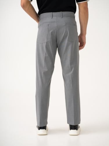 Image of The Pant Project Relaxed Fit Korean Pintuck Pants for Men | Stylish Relax Fit Men's Wear Trousers for Office or Party | Mens Fashion Dress Trouser Pant