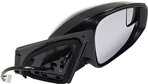 Kool Vue Driver & Passenger Side Power Heated Mirrors for Toyota RAV4 2016-2018 Manual Fold With Signal Light & Spotter Glass Paintable North America Built Vehicle