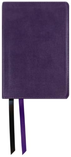 NASB Large Print Compact Bible, Purple, Leathertex, 2020 text