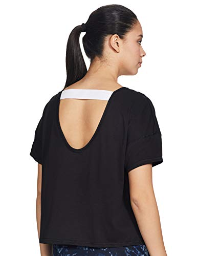 Puma HIT Feel It Tee W, Maglietta Donna, Nero