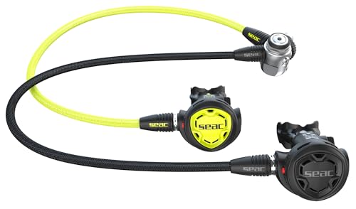 SEAC IT300, Erogatore e Octopus di Emergenza per Immersioni Subacquee, 300 DIN