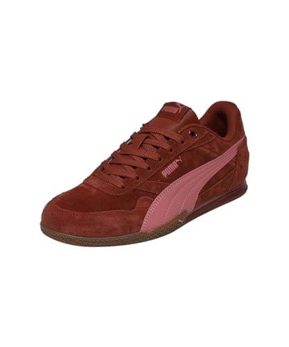Image of Puma Womens Bordeaux Red-Wild Pink Sneaker